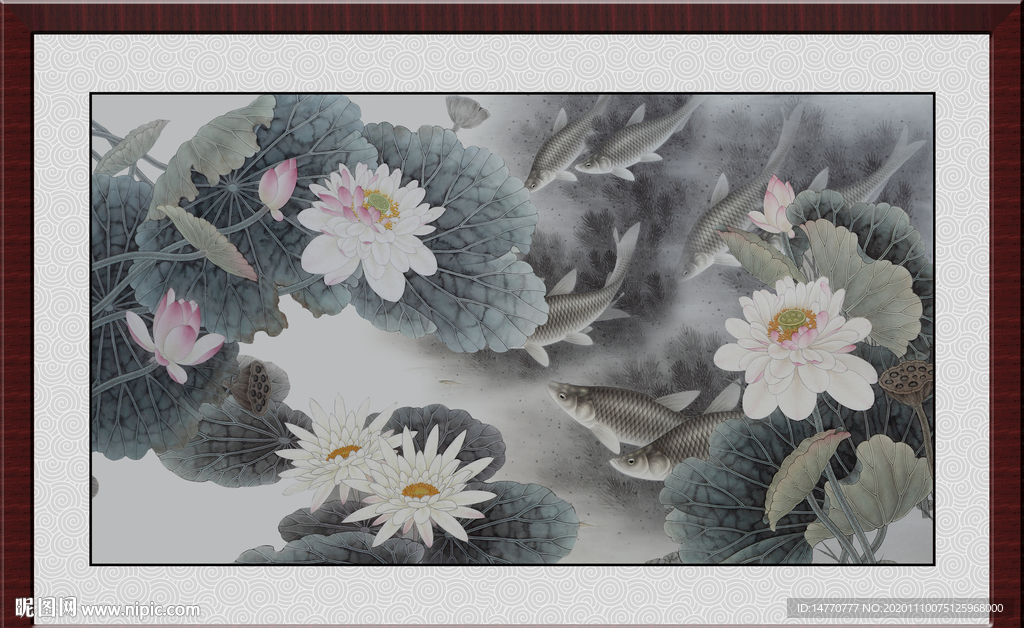 荷花图