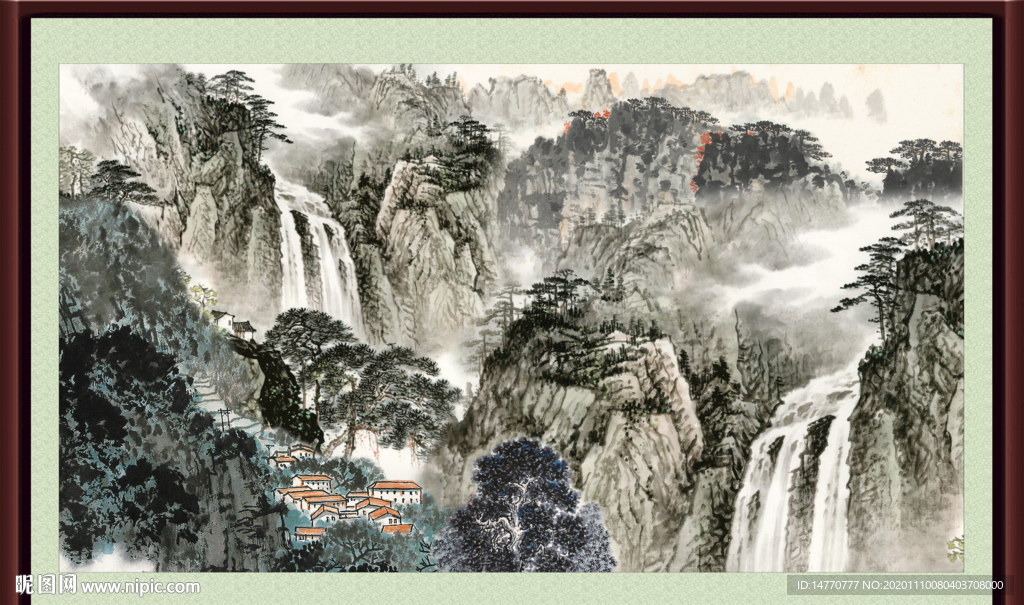 国画山水