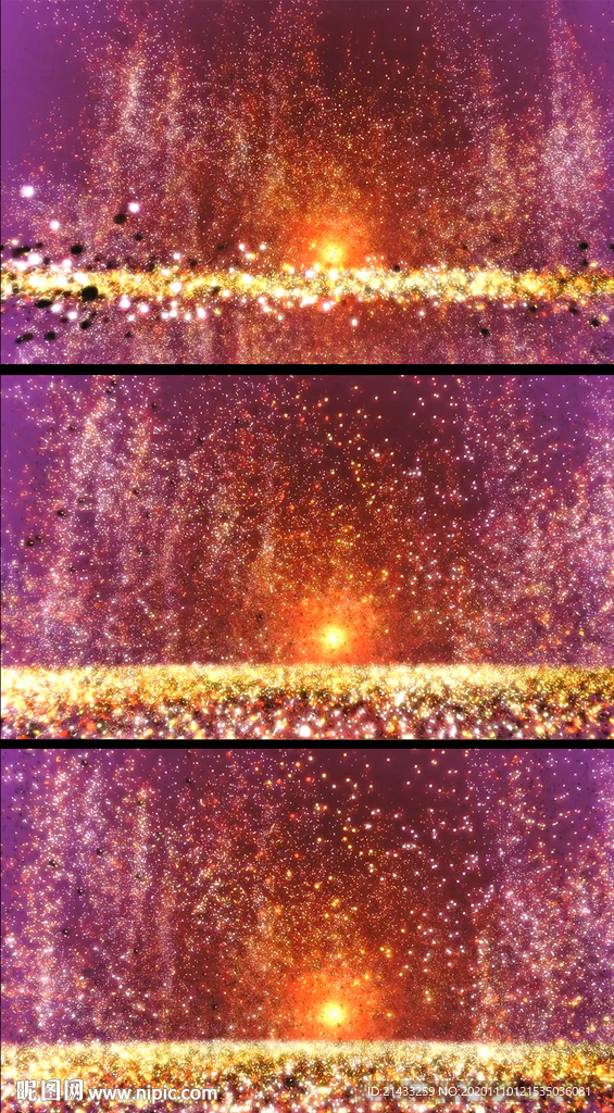 太阳粒子光斑特效背景视频