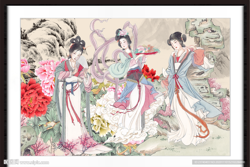 仕女图