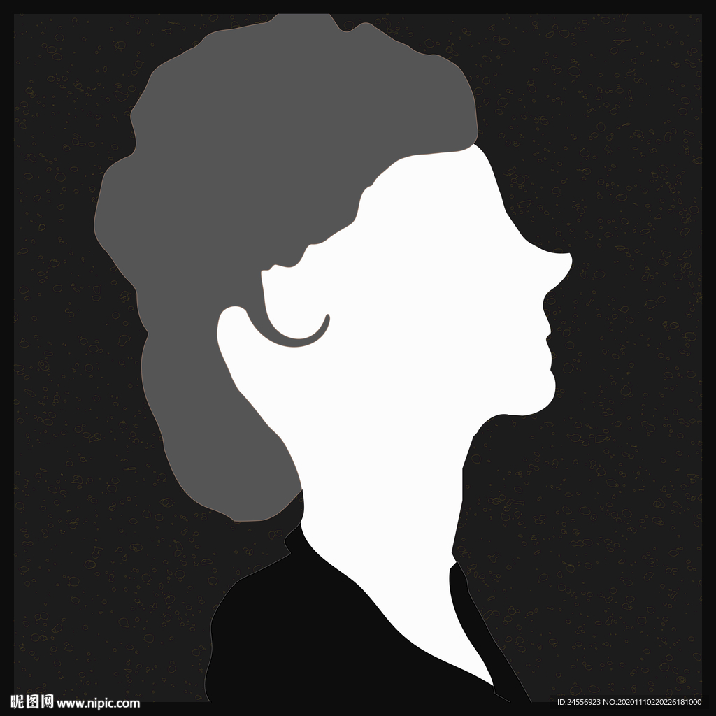 欧美色块抽象画