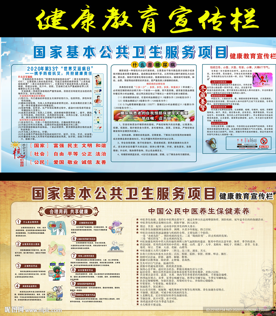 健康教育宣传栏