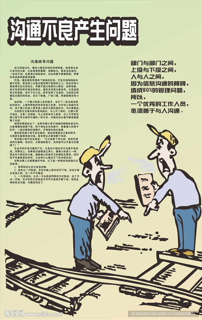 沟通不良产生问题