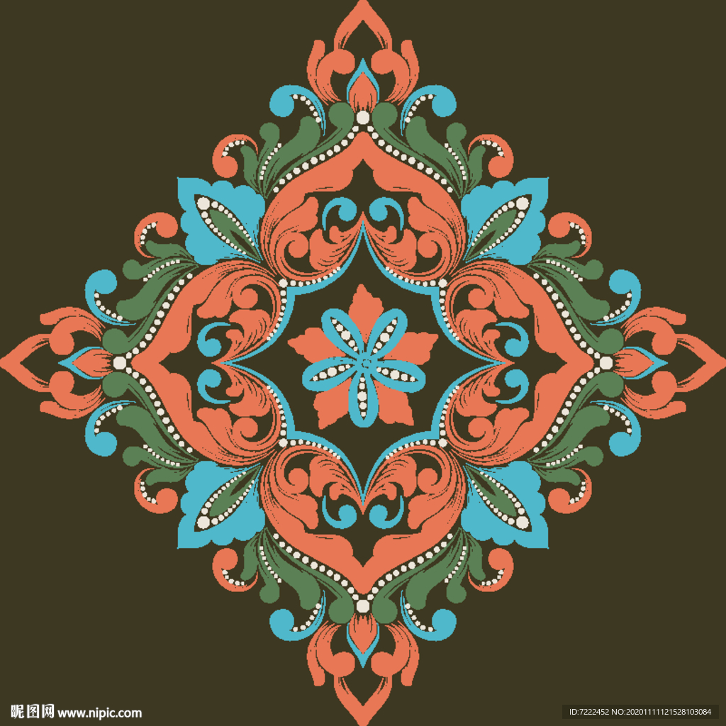 阿拉伯元素花纹