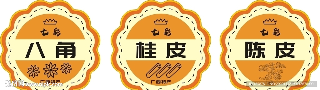 八角 桂皮 陈皮