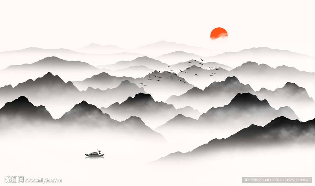 水墨山水