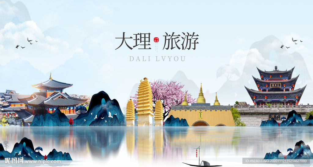 大理洱海 大理旅游 大理风光