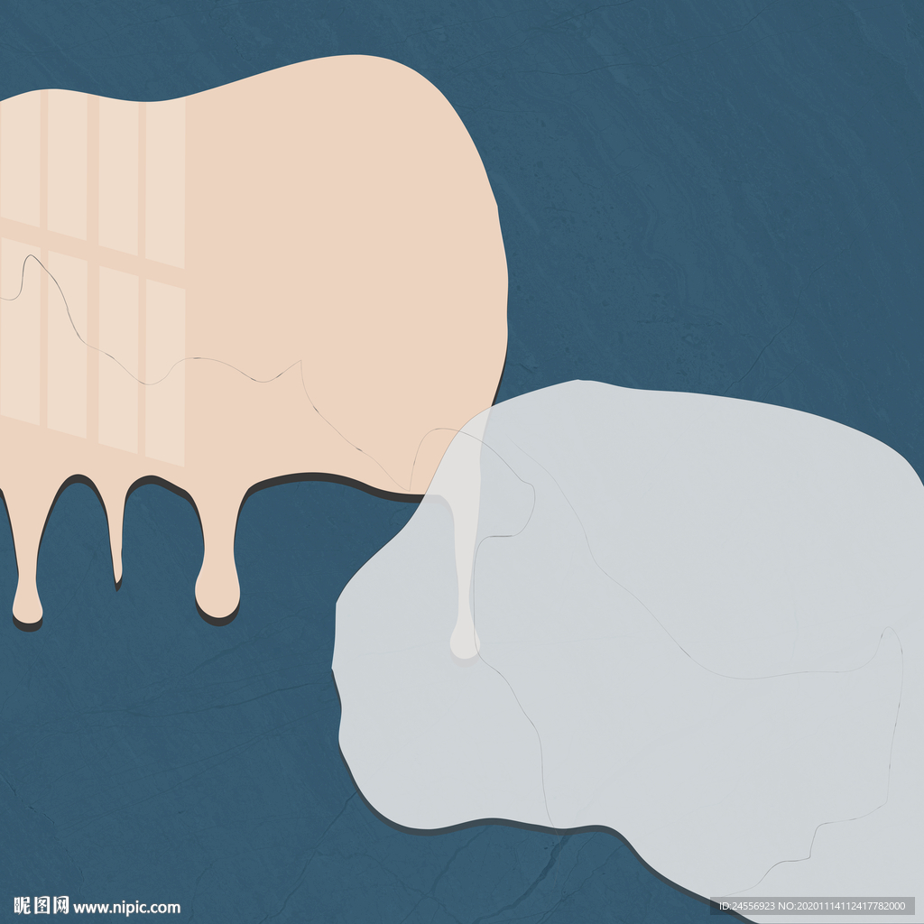 北欧现代抽象画