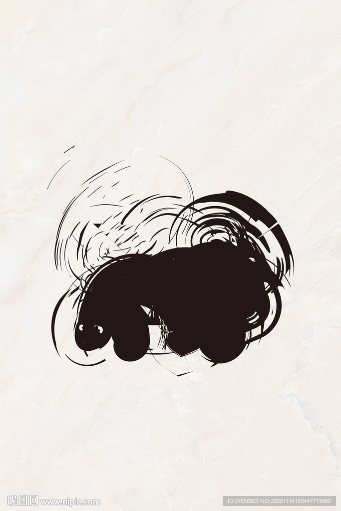 北欧风格抽象画