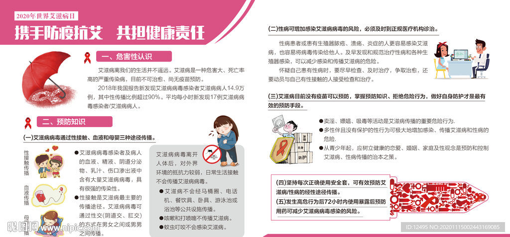 社区动员同防艾 健康中国我行动