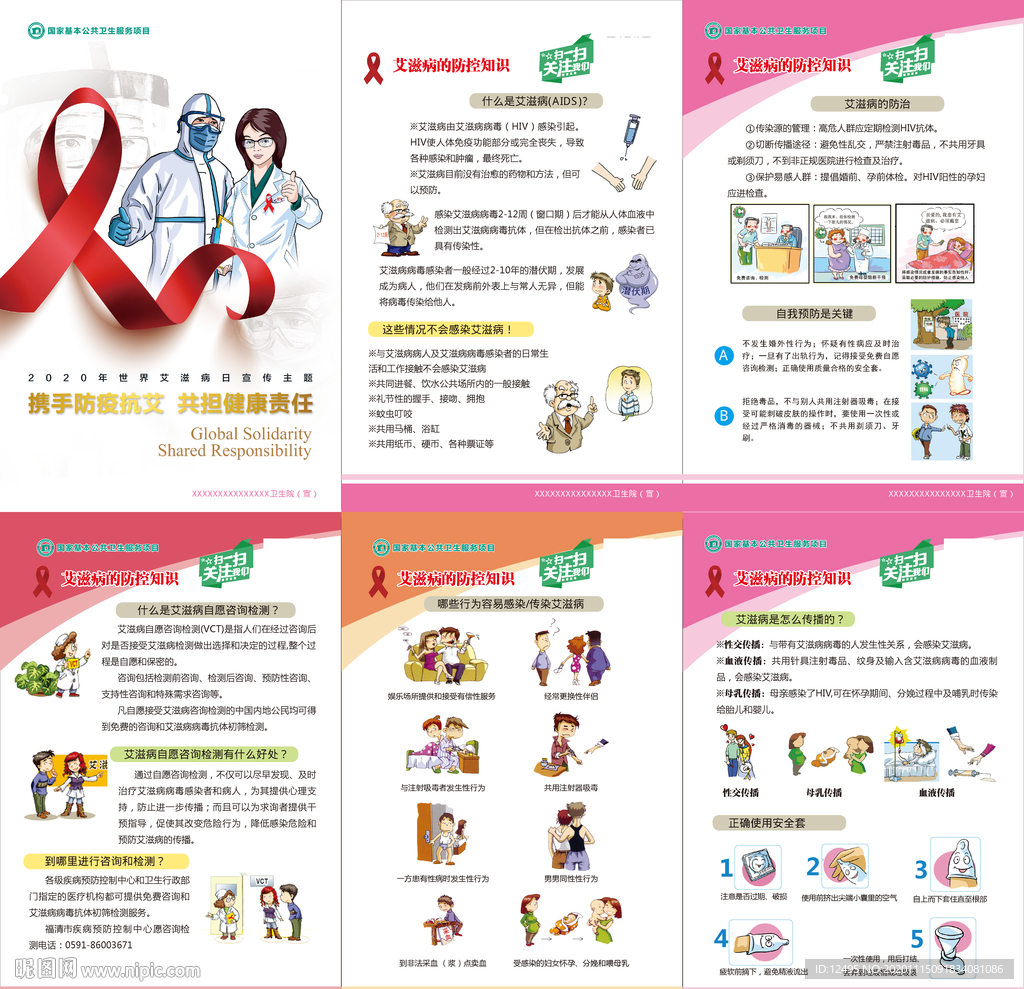 2020艾滋病海报