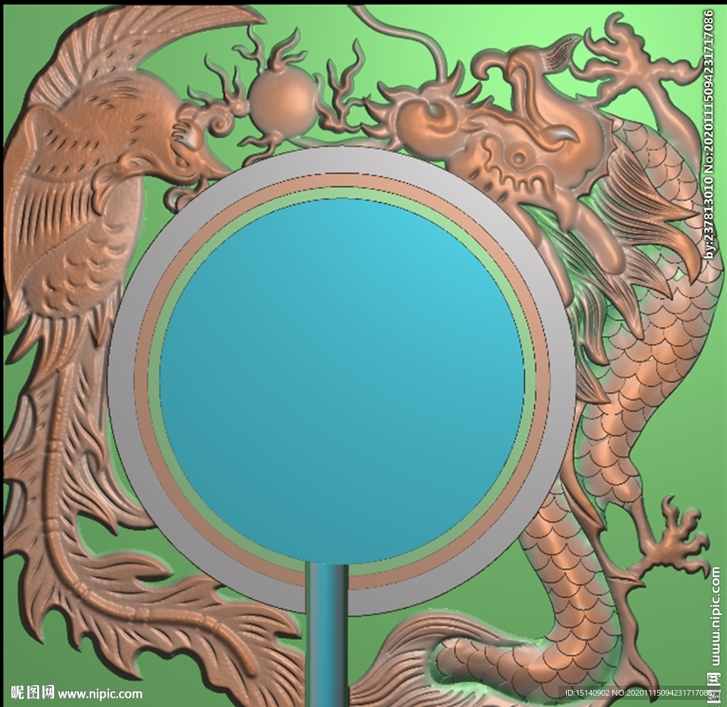 精雕图 烟灰缸