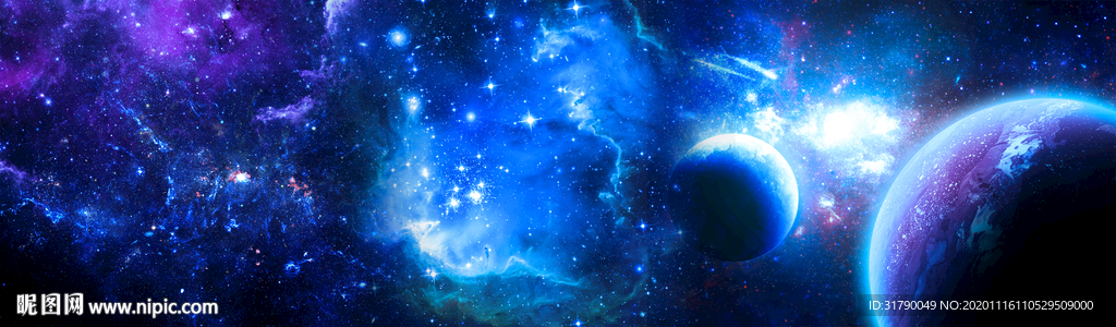 宇宙星空装饰画