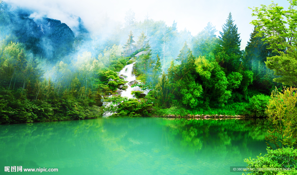 山水风景画