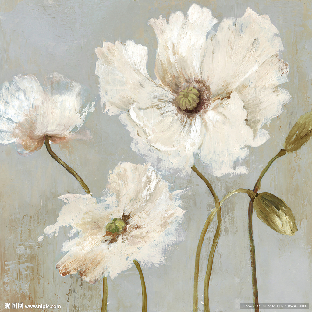 油画花卉装饰画