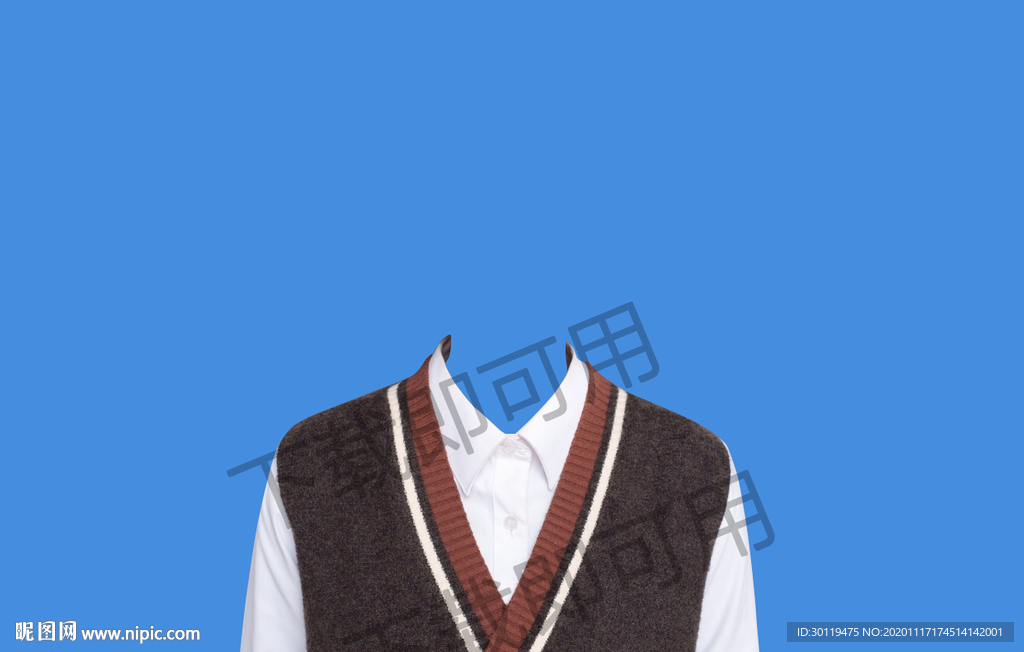 学院风jk衣服模板