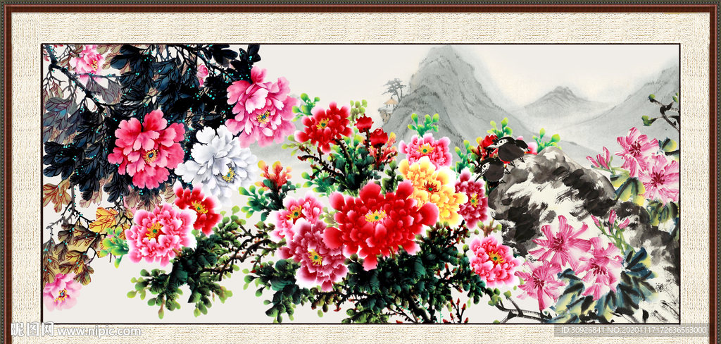 花开富贵画