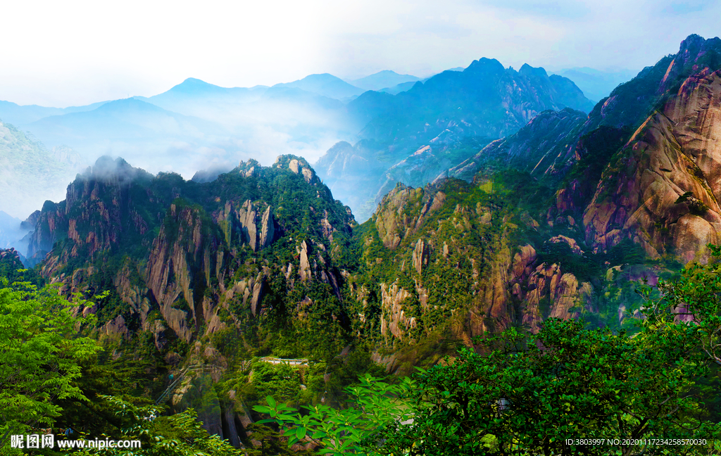 大气山水 山水风景画