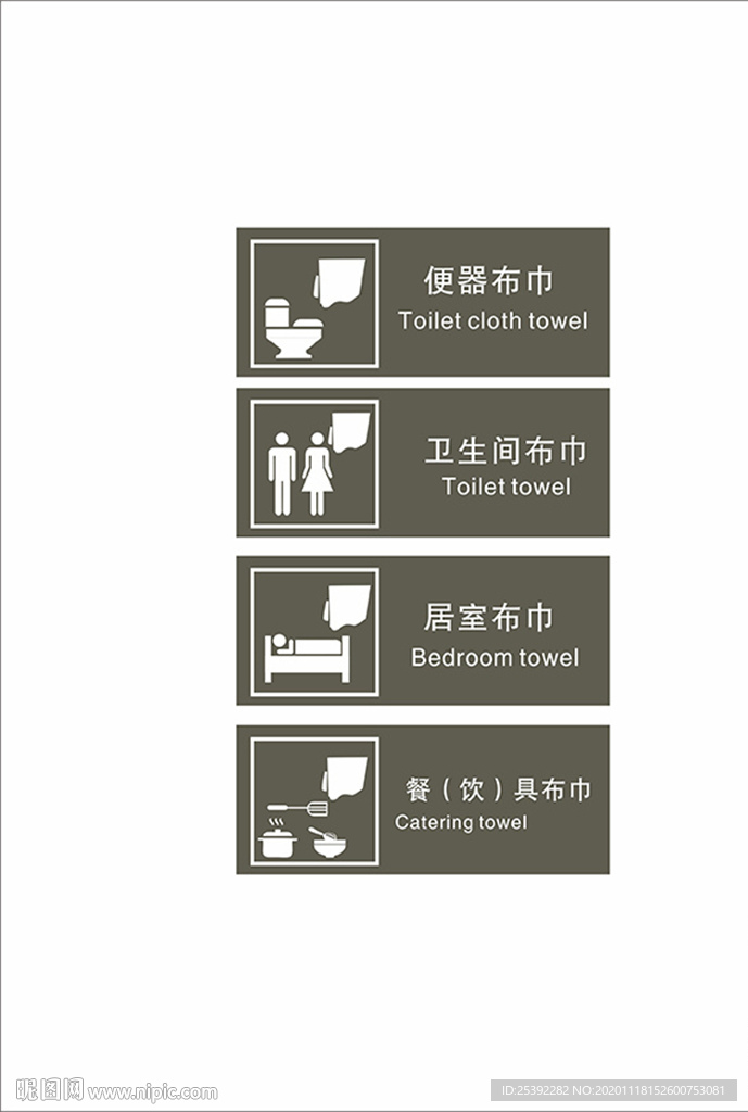 布巾标识