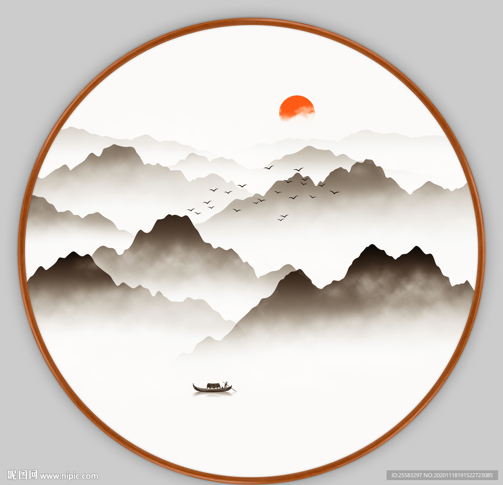 山水画