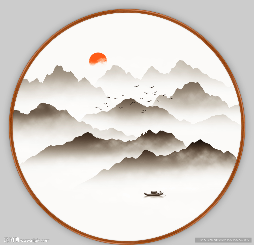 山水画