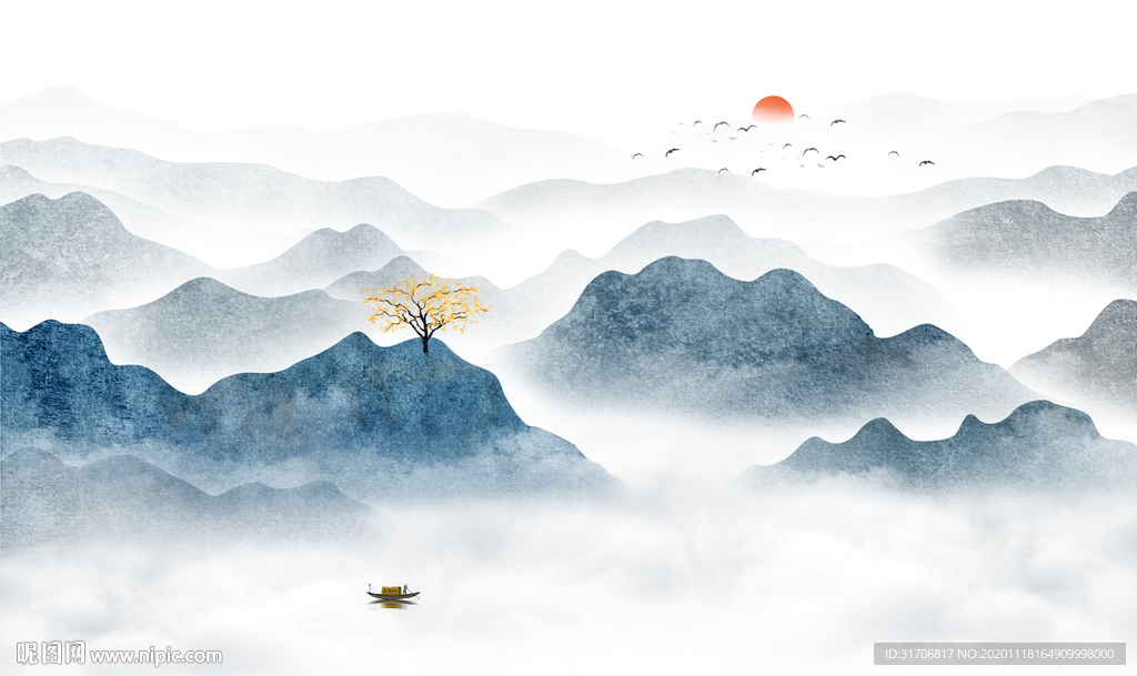 山水画