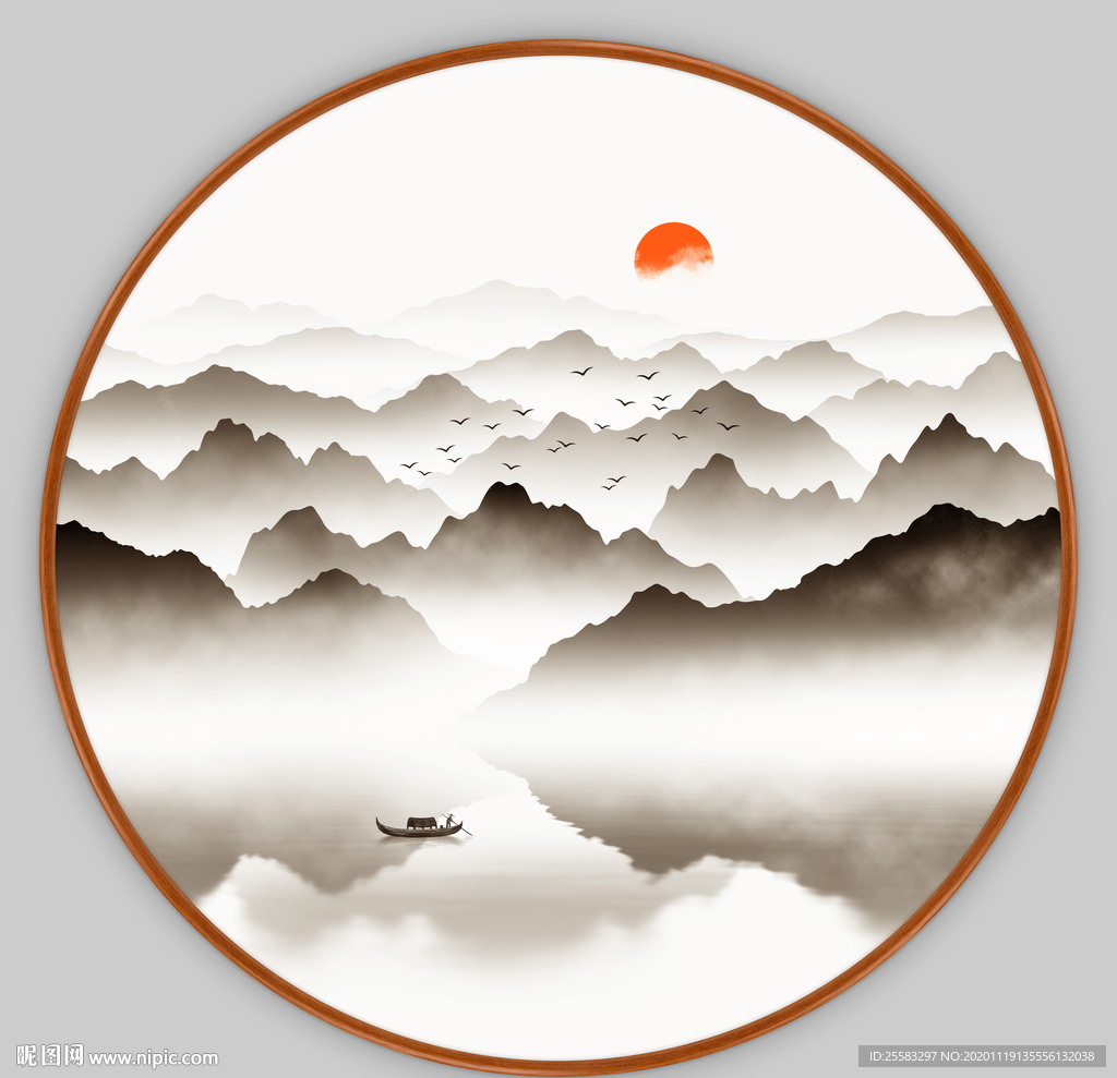山水画