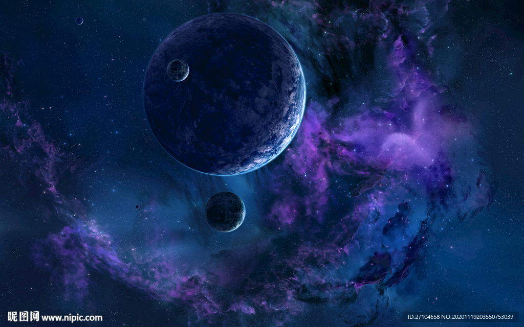 星空宇宙背景墙