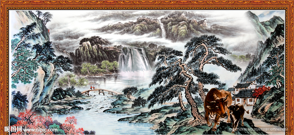山水画