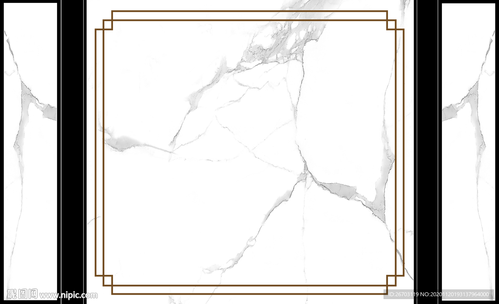 新款爆款金属条石纹电视背景墙