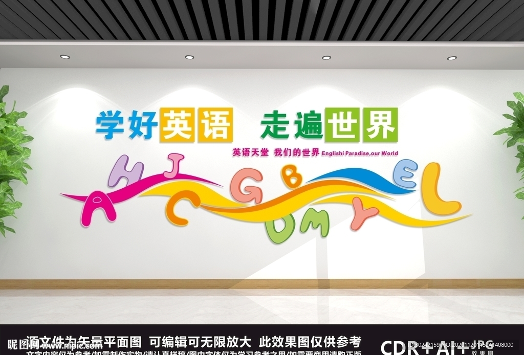 英语文化墙