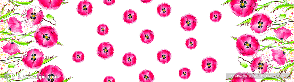 对称花