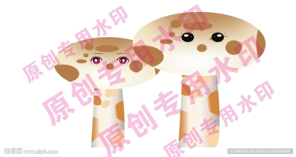 卡通蘑菇