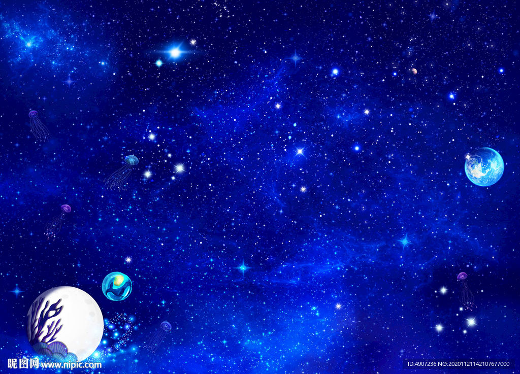 星空 星空背景 银河