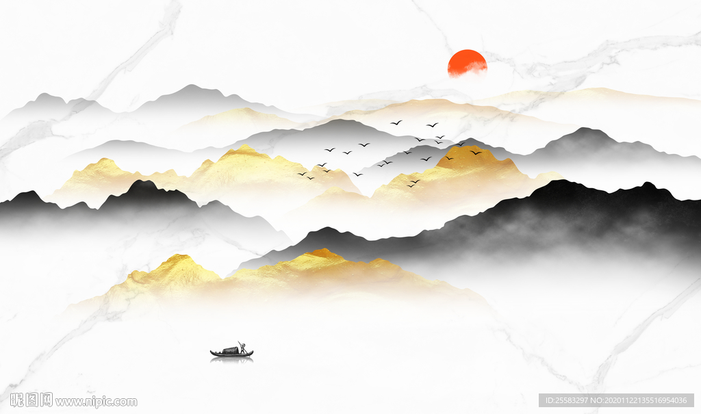 轻奢背景墙