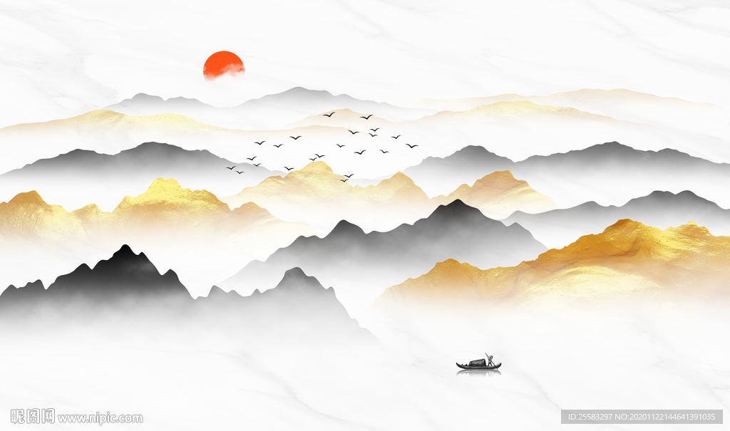 轻奢背景墙