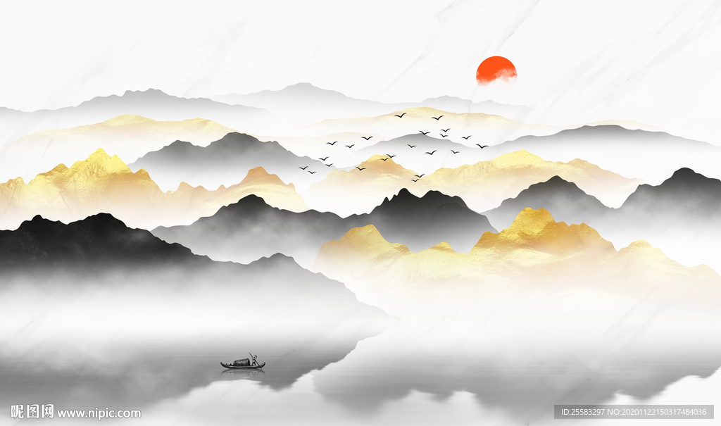 轻奢背景墙