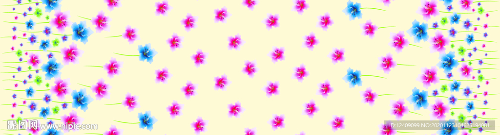 对称花