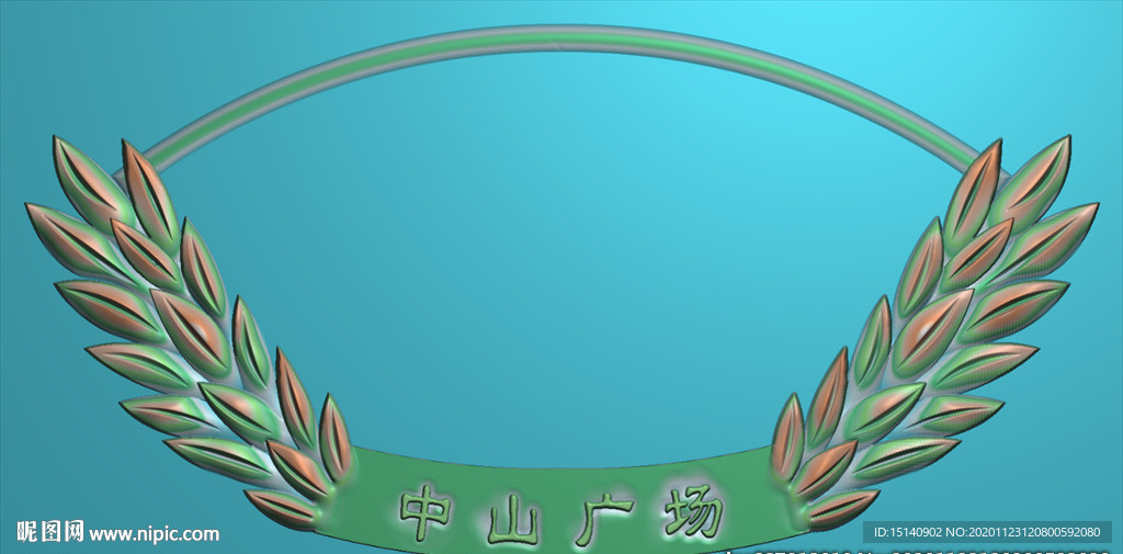 精雕图 楼层标牌外框  镜框