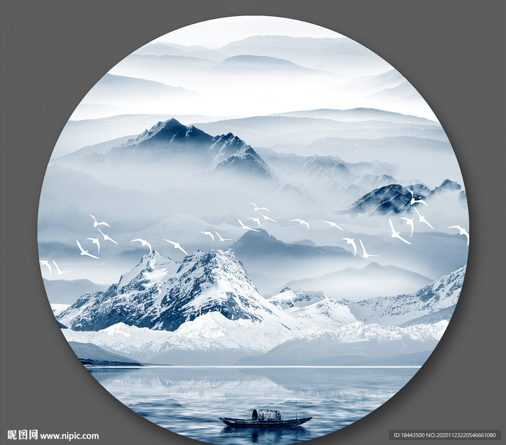 意境 现代山水画