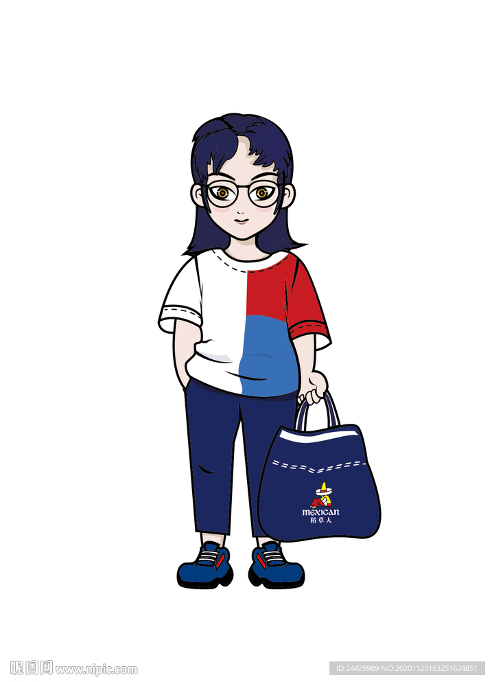 人物插画 女孩插画