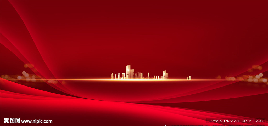 红色开盘 开街 热销背景 销冠