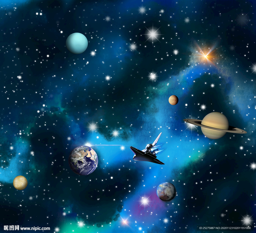 炫丽宇宙星空