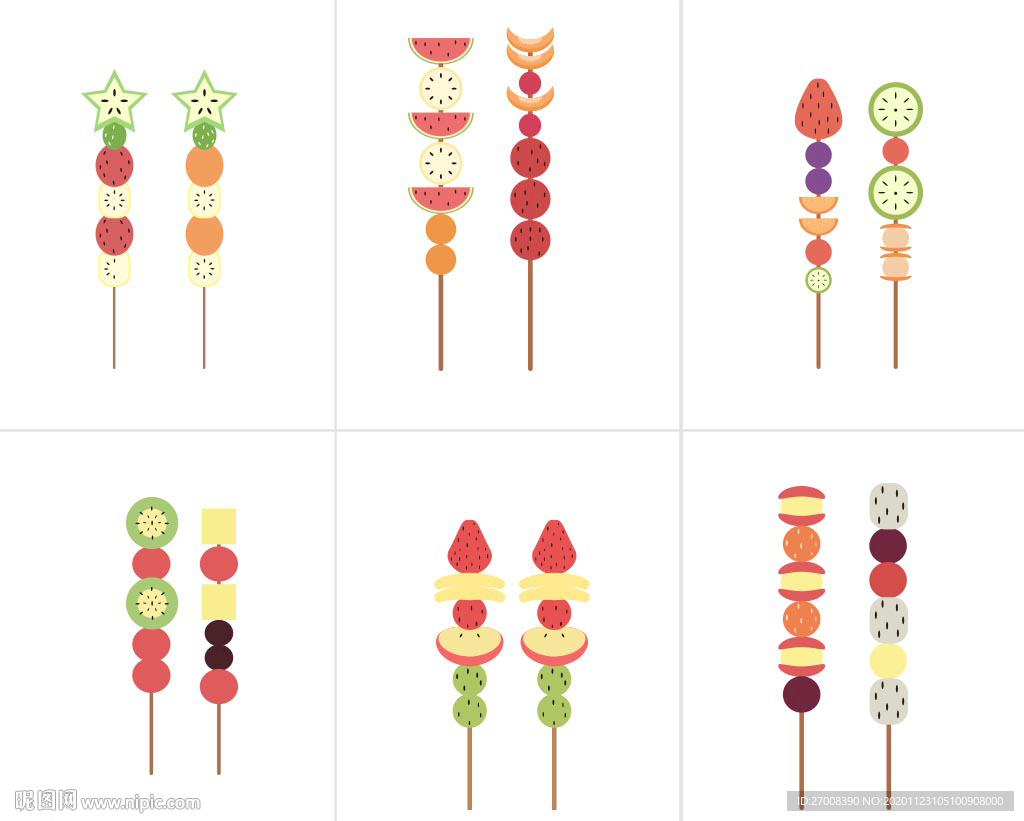 水果糖葫芦怎么穿串,适合做冰糖葫芦的水果,糖葫芦串串糕配方_大山谷图库