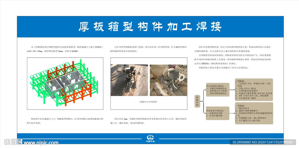 厚板箱型构件加工焊接