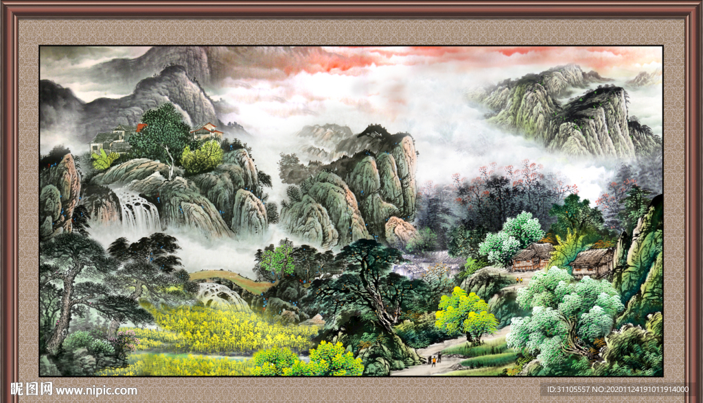 国画山水