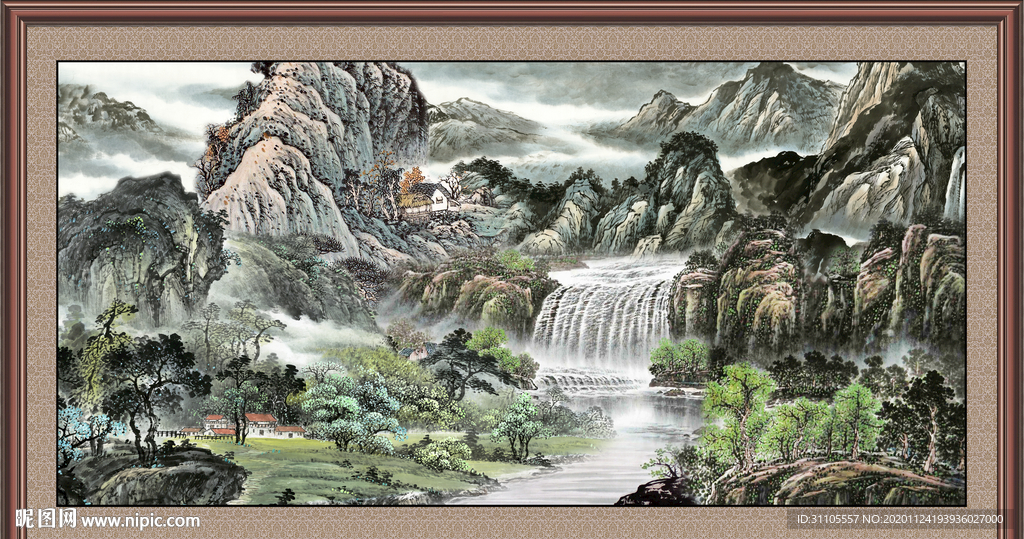 国画山水