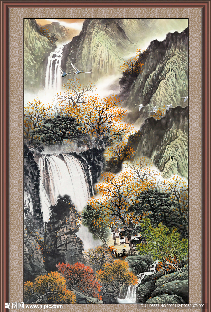 国画山水