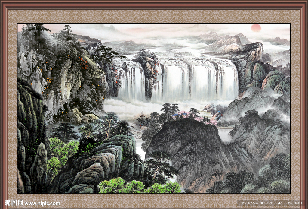 国画山水