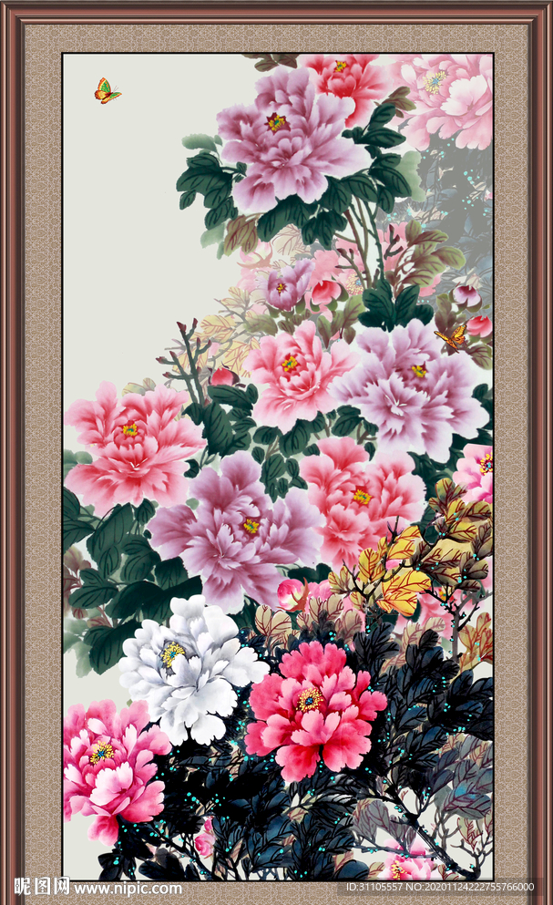牡丹花开富贵